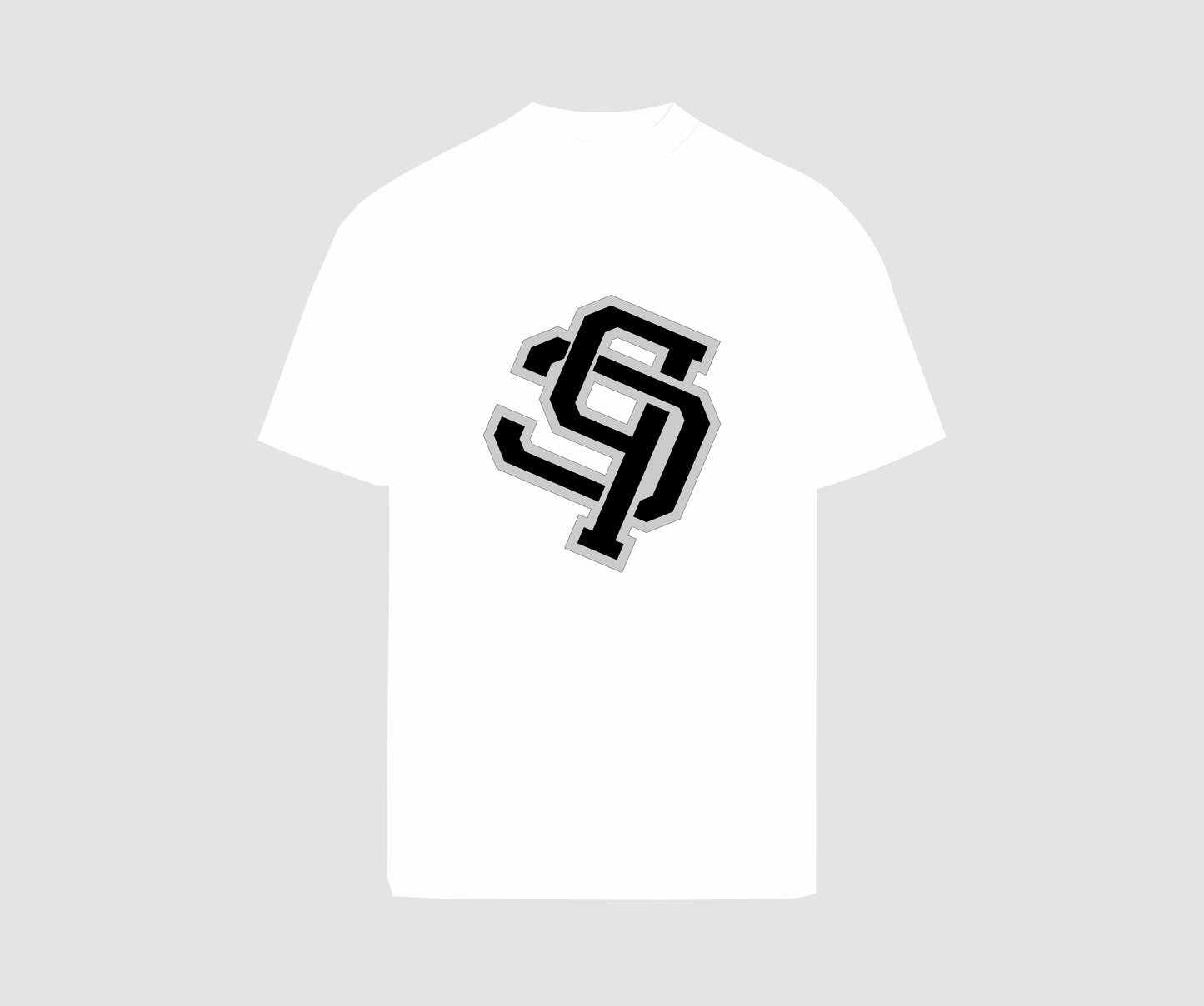 Conversation Positive Short-Sleeved Cotton T-Shirt