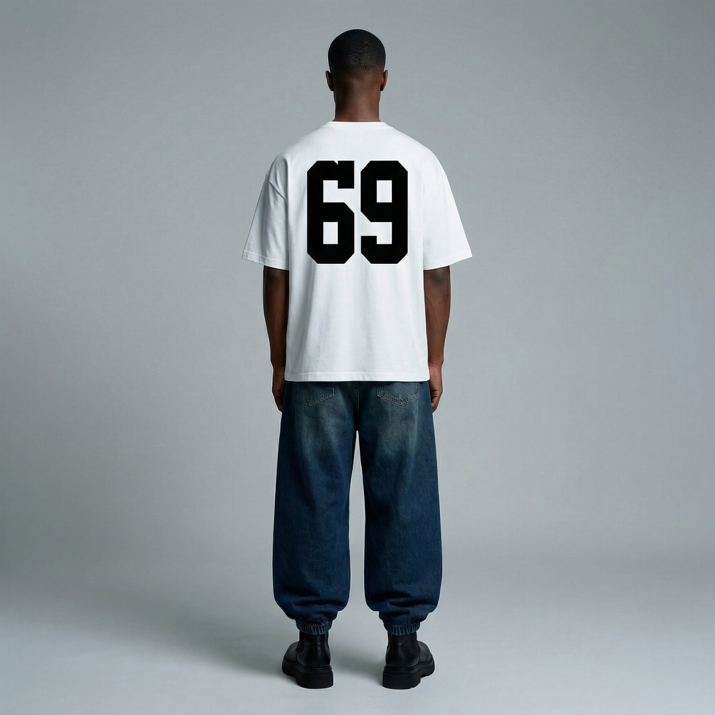 Conversation Positive 69 Varsity T-Shirt In White