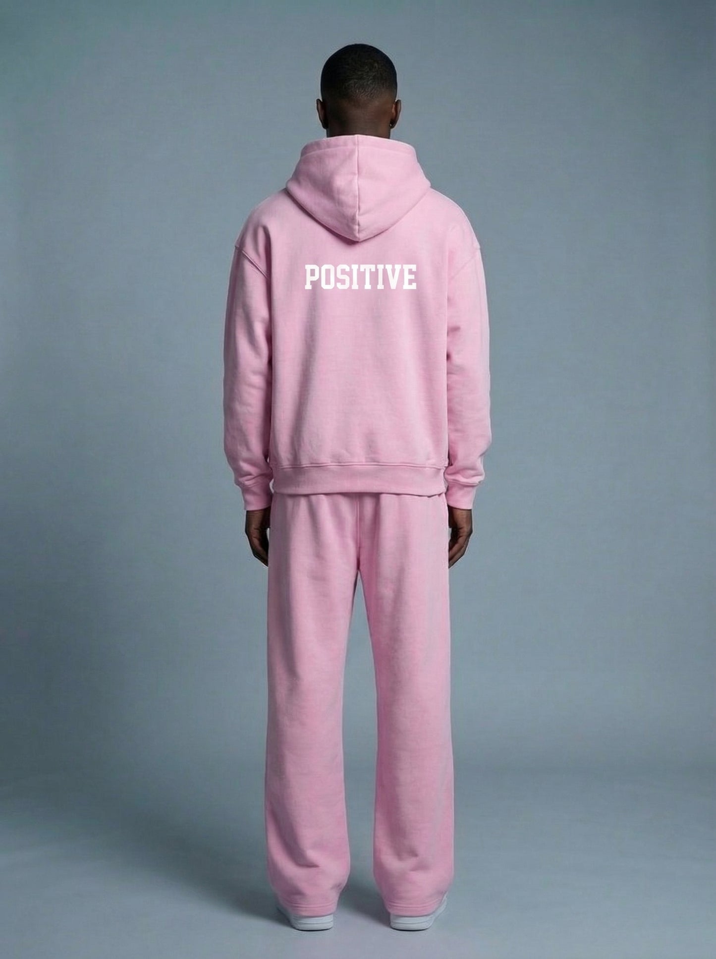 Conversation Positive Varsity Oversized Hoodie