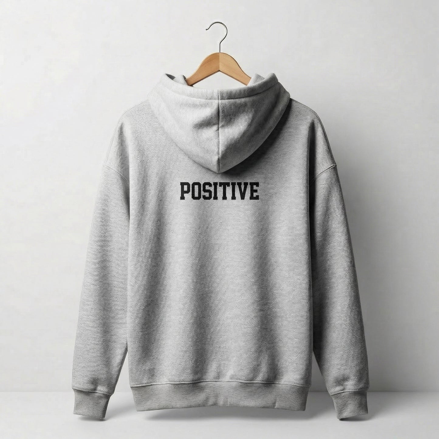 Conversation Positive Varsity Oversized Hoodie