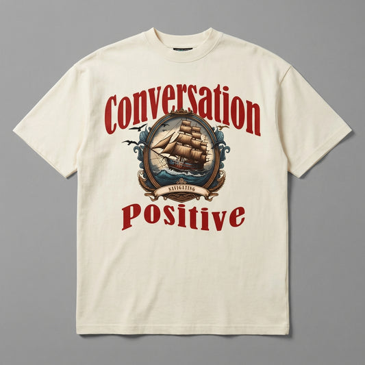 Conversation Positive Vintage Navigating T-Shirt