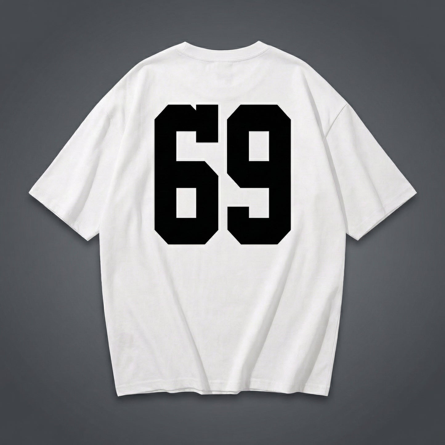 Conversation Positive 69 Varsity T-Shirt In White
