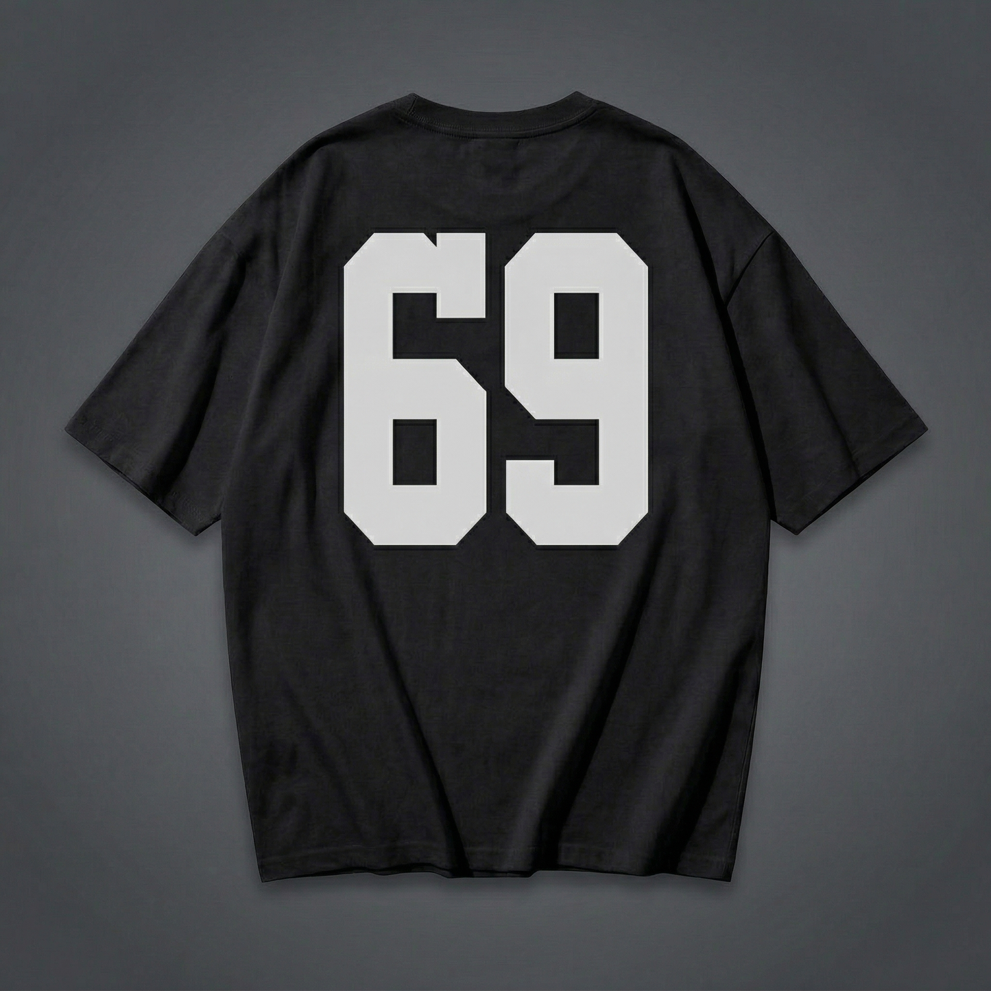 Conversation Positive 69 Varsity T-Shirt In Black